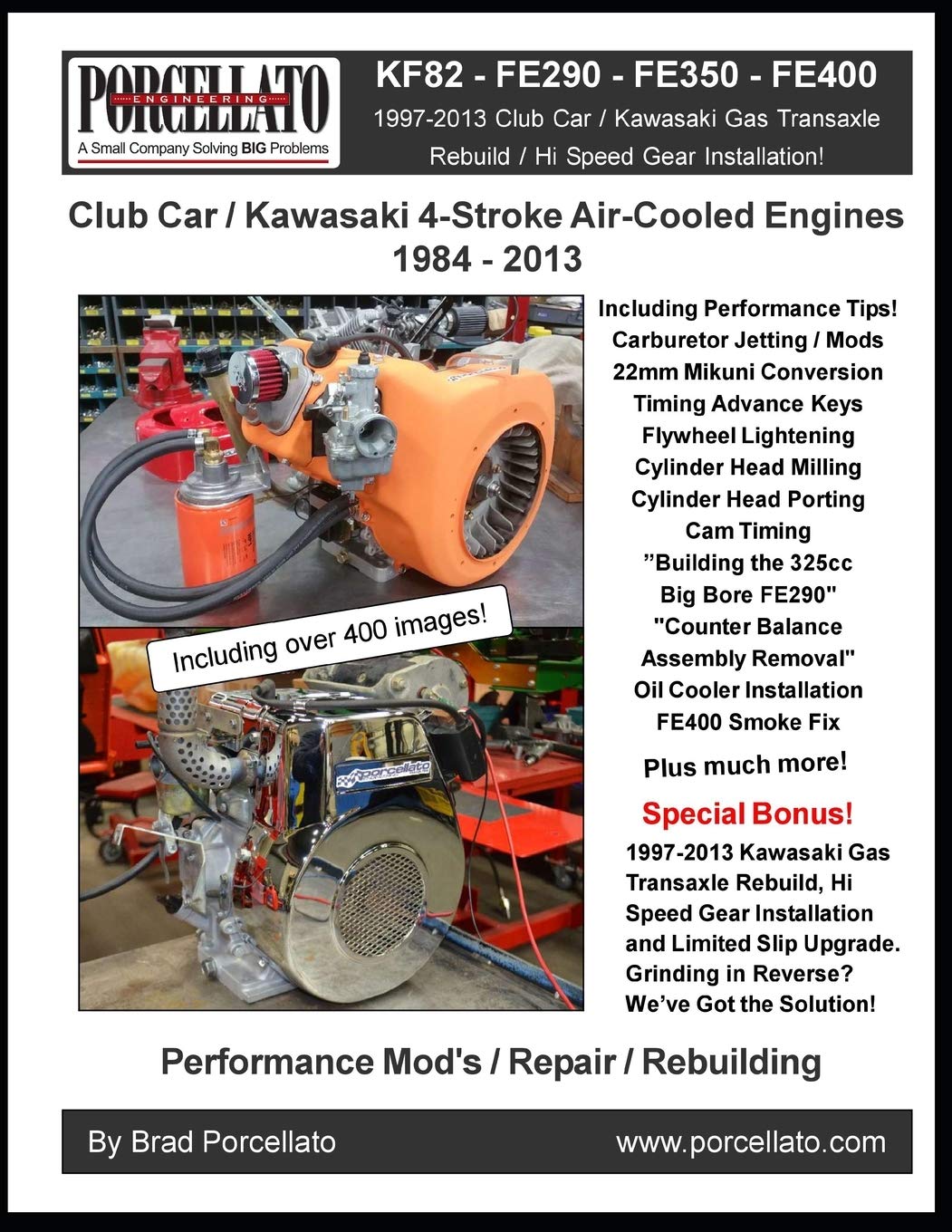 Club Car / Kawasaki 4-Stroke Air-Cooled Engines 1984 - 2013: KF82